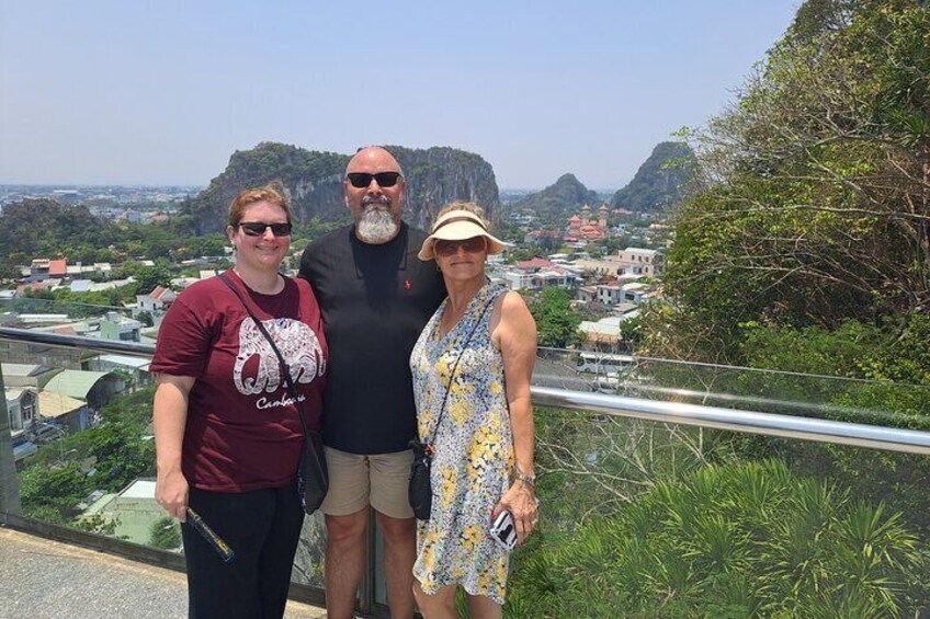 Lady buddha-Marble mountains- Basket Boat Ride - Hoi An Old town