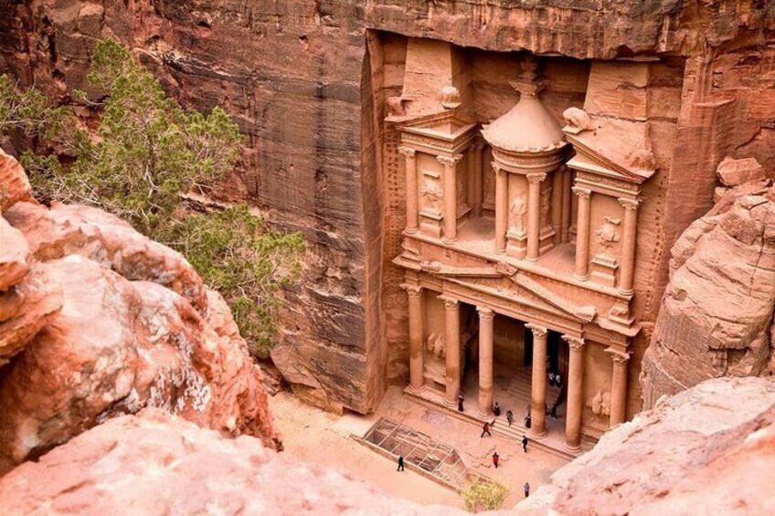 The Treasury in Petra