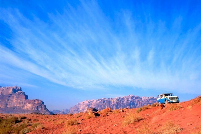 Wadi Rum the desert