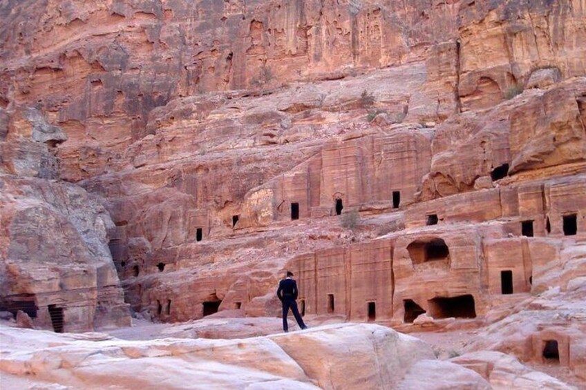 Caves in Petra