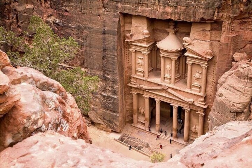The treasury in Petra 