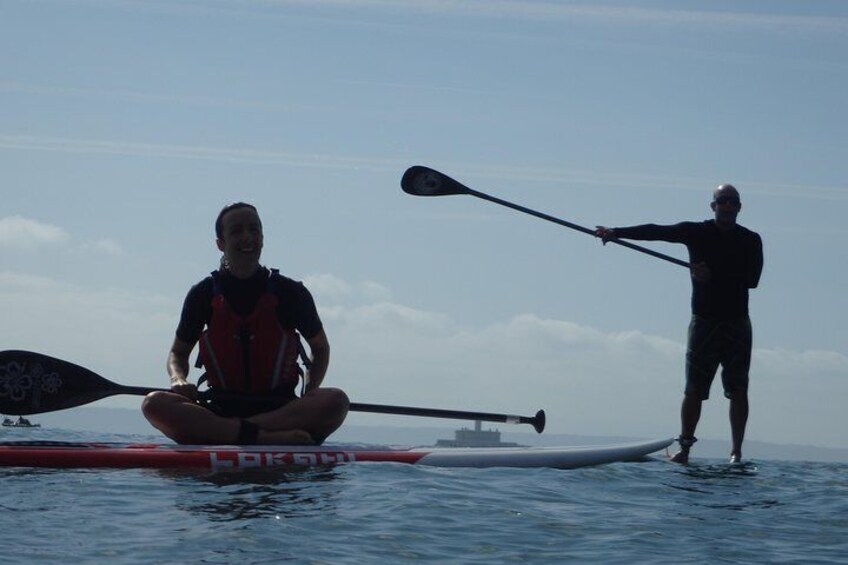 Ever tried stand up paddle? Enjoy!
