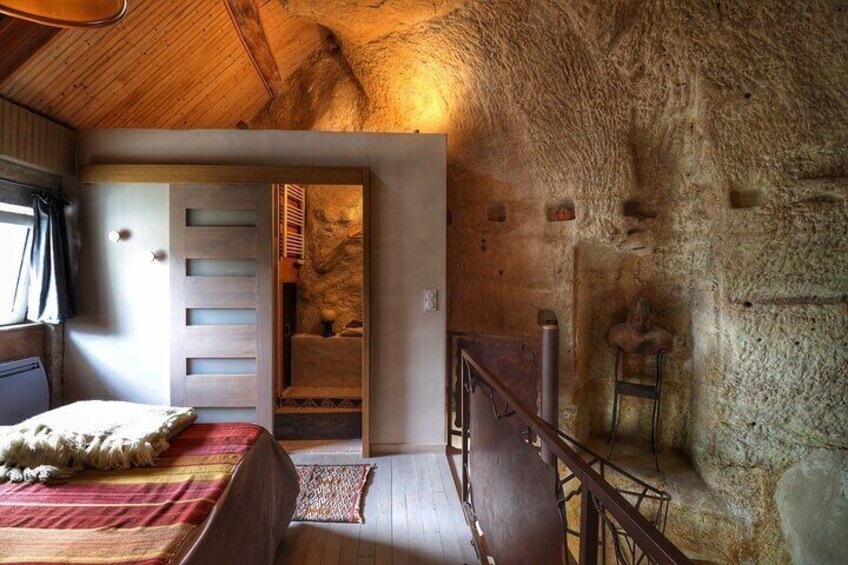 The troglodyte where you could spend the night