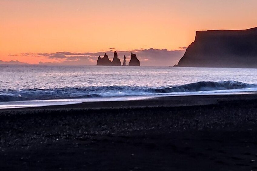 The view from Vík í Mýrdal