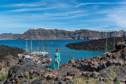 Excursion d'une demi-journée au volcan de Santorin