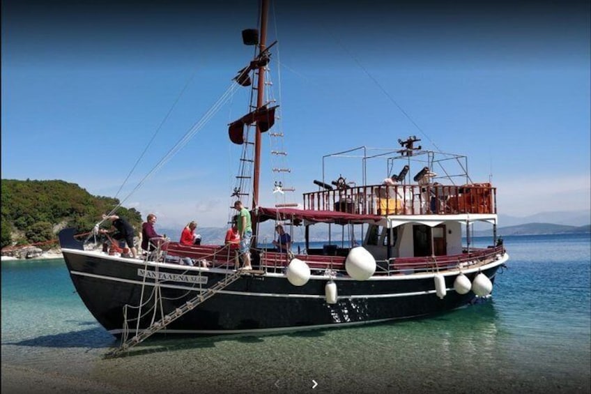 Full Day Boat Trip in Corfu with BBQ