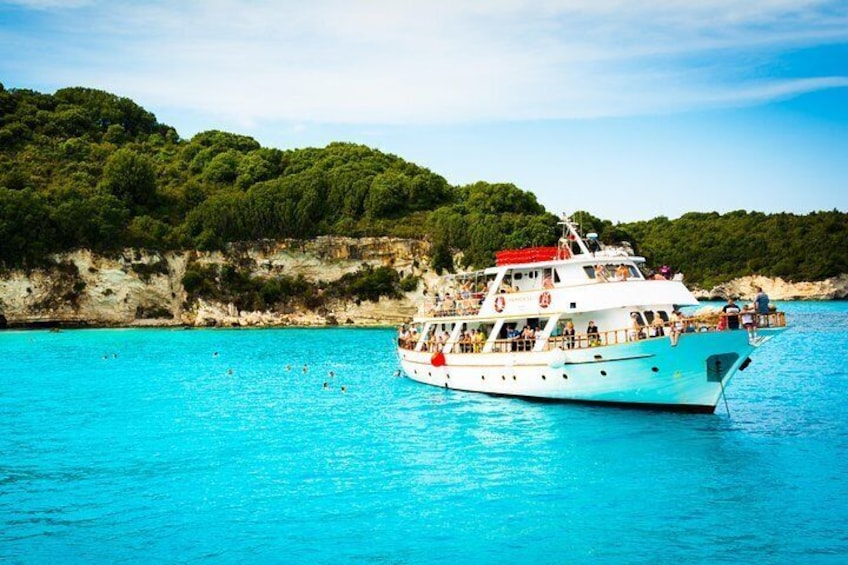 Paxoi, Antipaxoi and Blue Caves Cruise from Corfu