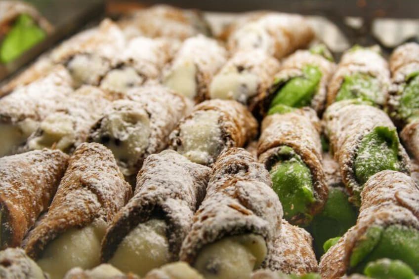 Cannoli - typical dessert from south of Italy