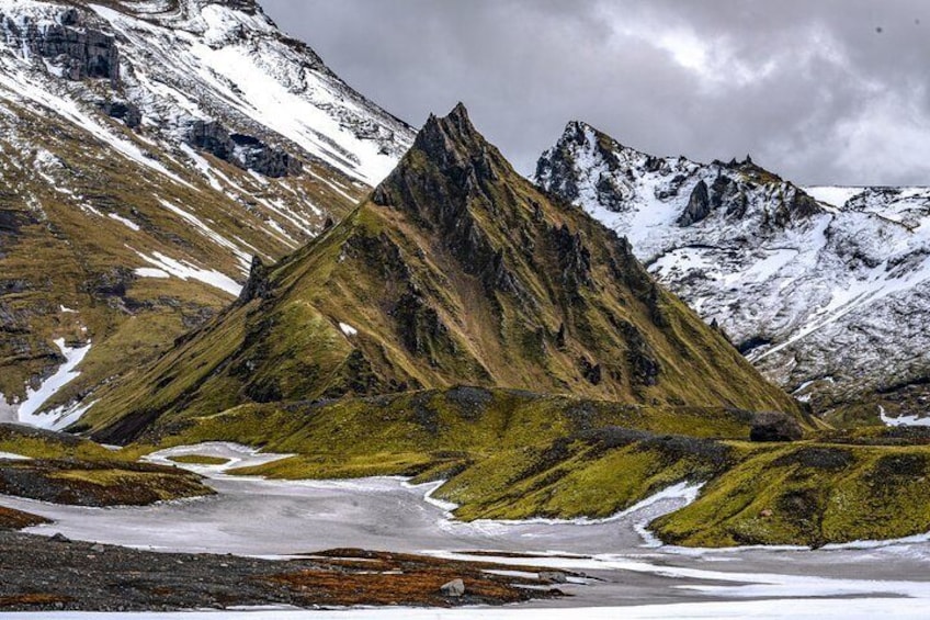 Ice Cave at Katla Volcano