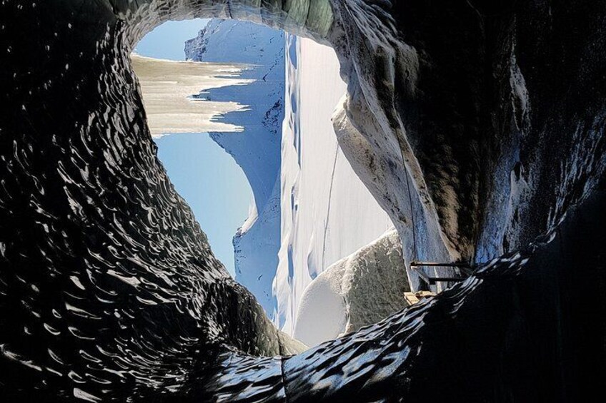 Ice Cave at Katla Volcano