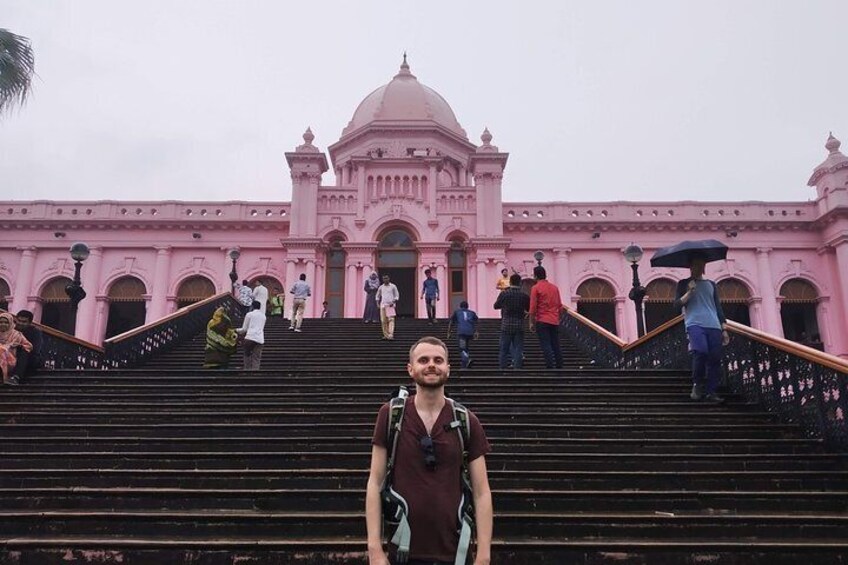 Front of Ahsan Manjil (Pink Palace)