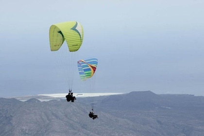 Vol en parapente expérience épique à Tenerife avec le champion de l’équipe ...