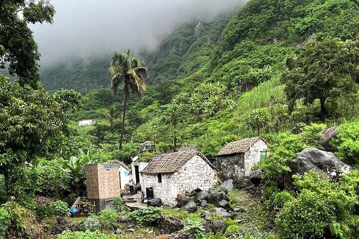 Thatched roof homes in the valley of Paul
