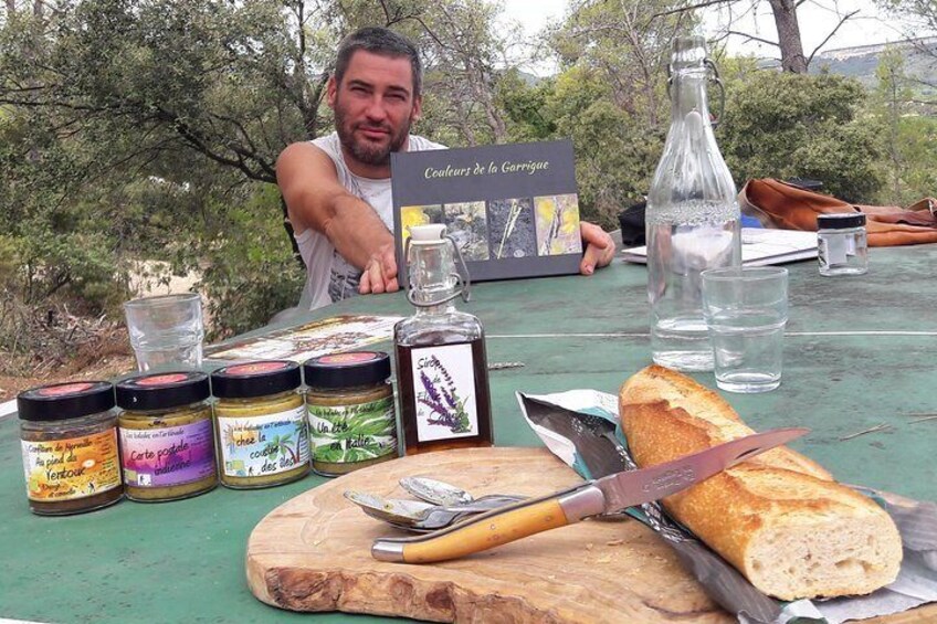 Local products from Languedoc, South of France.