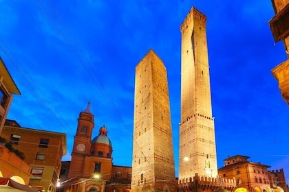 Bologna Private Night Tour with Local Top Rated Guide