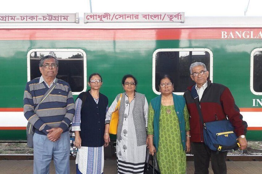 Group At Chittagong Train Station