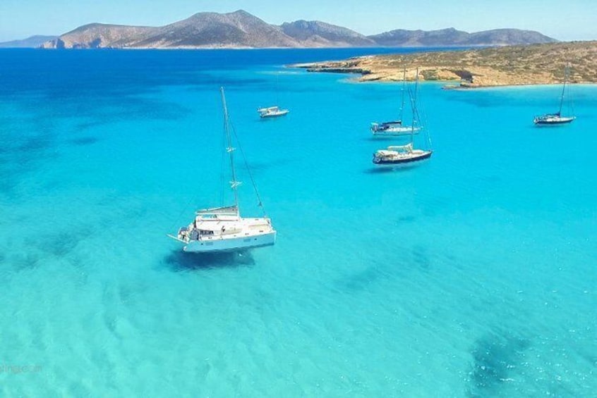 Catamaran Day Cruises around Naxos & Small Cyclades