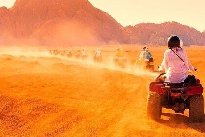 Sunset Safari by Quad Bike in Hurghada & Red sea