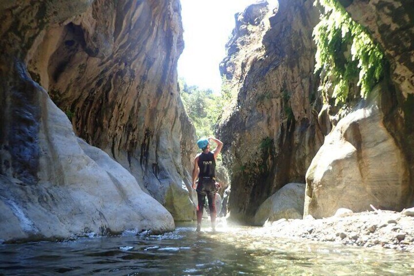 From Marbella: Canyoning Tour in Guadalmina Canyon