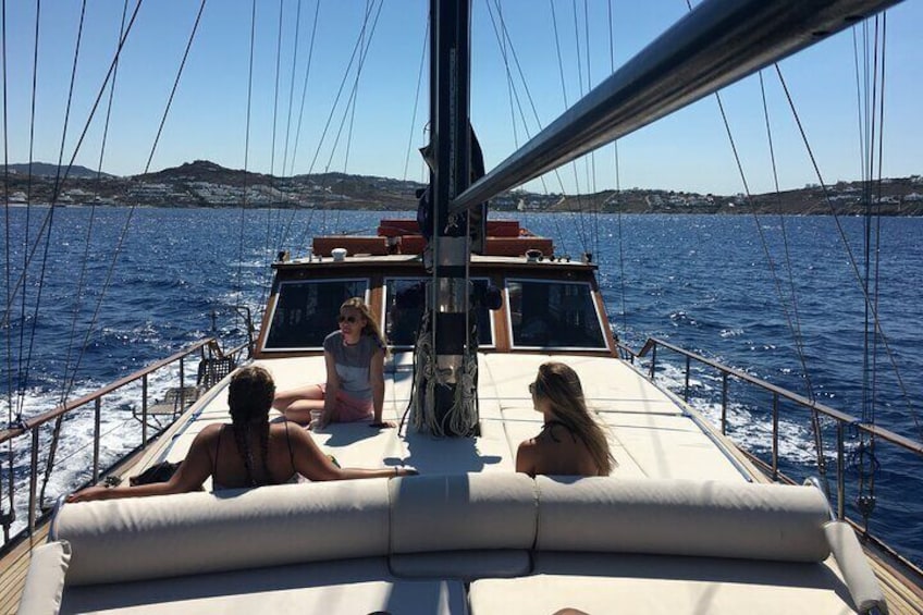 Relax on board, Mykonos