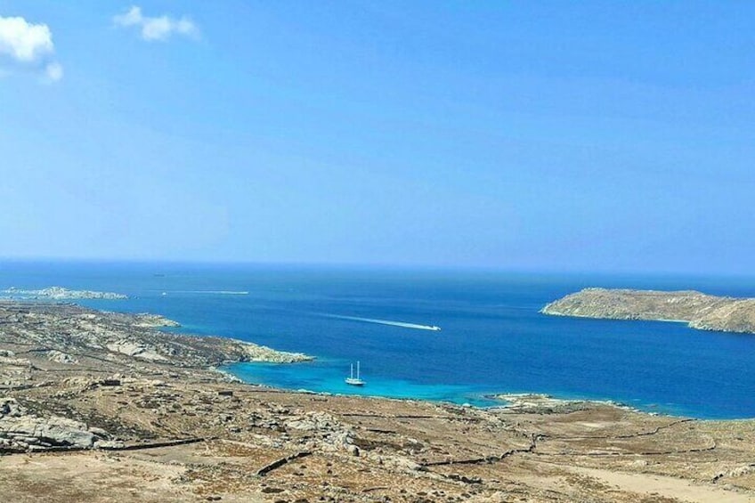 Mykonos island's view