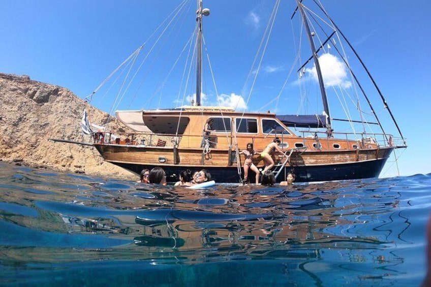 Mykonos sail cruise Atlantis