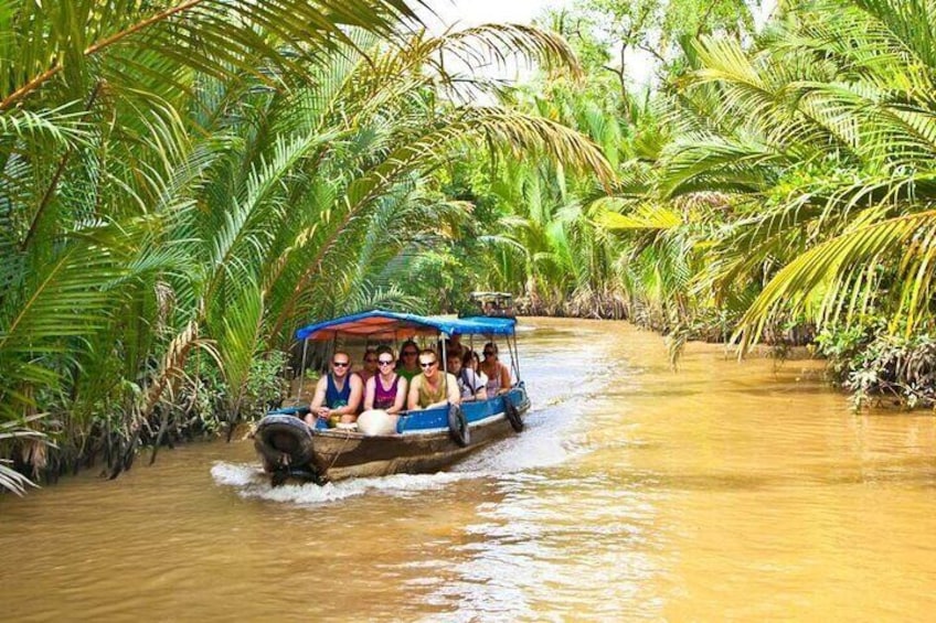 Song Xanh Sampan Mekong Cruise 2 Days 1 Night