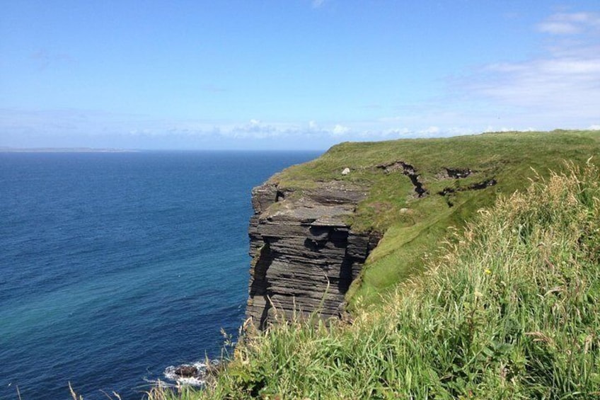 Looking North West at The Cliffs of Moher