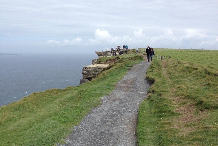 Cliff Walk at The Cliffs of Moher