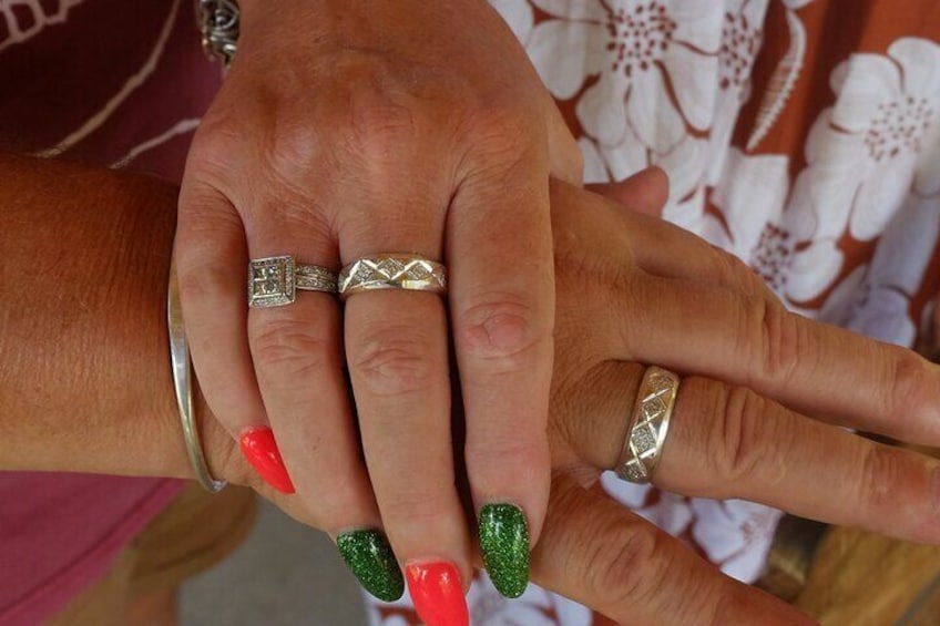 Silver jewelry making class in Ubud