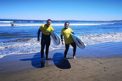 Private Full-Day Surfing and Wine Tour from Santiago