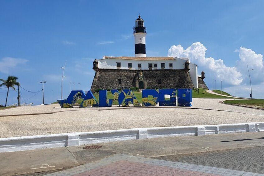 Barra Lighthouse with Ivan Bahia Guide, in Salvador da Bahia