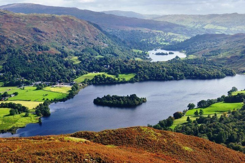 Windermere to Grasmere Mini Tour - Includes stop by Rydal Water at Badger Bar