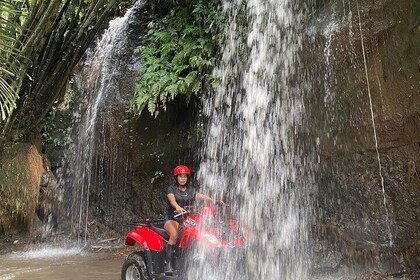 Bali ATV Ride with waterfall track all Include