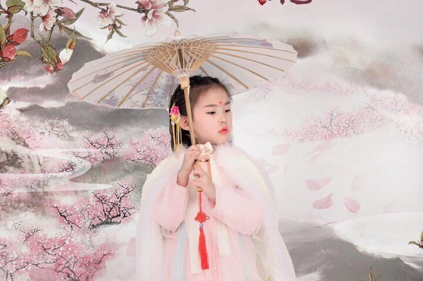 Traditional Chinese dress photo for Kids