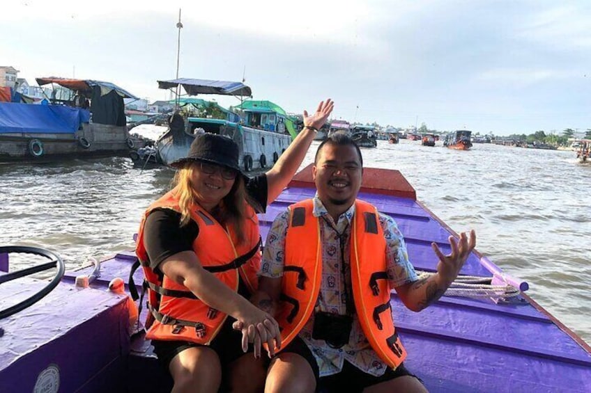 3D2N Mekong - Floating Market - Chau Doc - Boat To Phnom Penh 