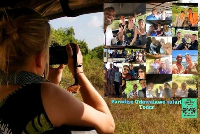 Paradise Udawalawe safari Tours beautiful memories with friends