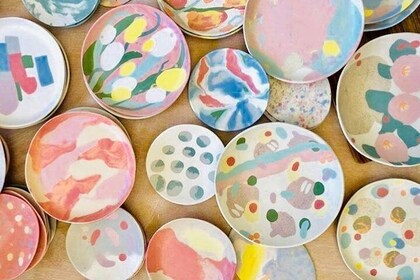 Ceramic Marble Plate One-day Workshop