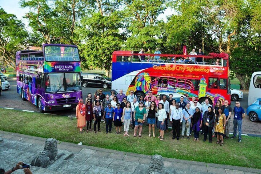 Colombo City Tour by Open-Deck Bus