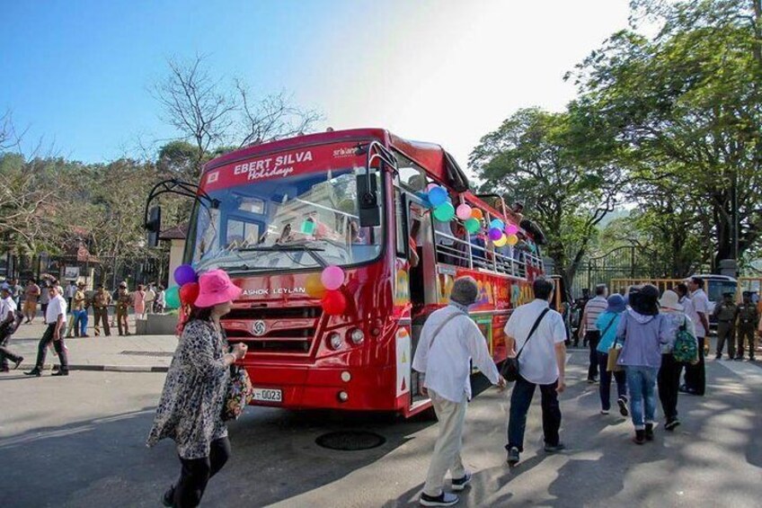 Colombo City Tour by Open-Deck Bus