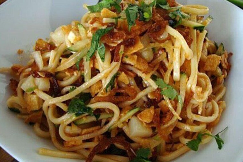 Nan-gyi-Thoke Burmese Noodle Salad