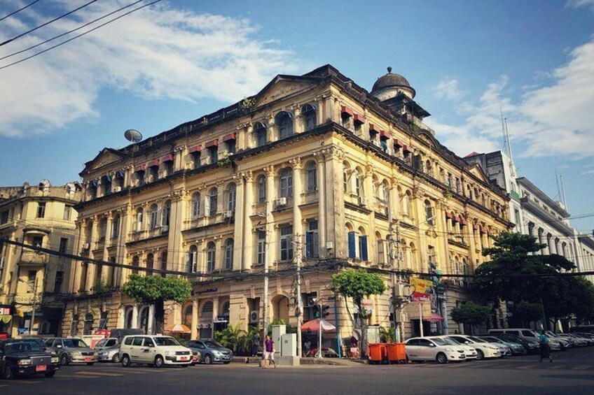 Colonial Buildings in Yangon
