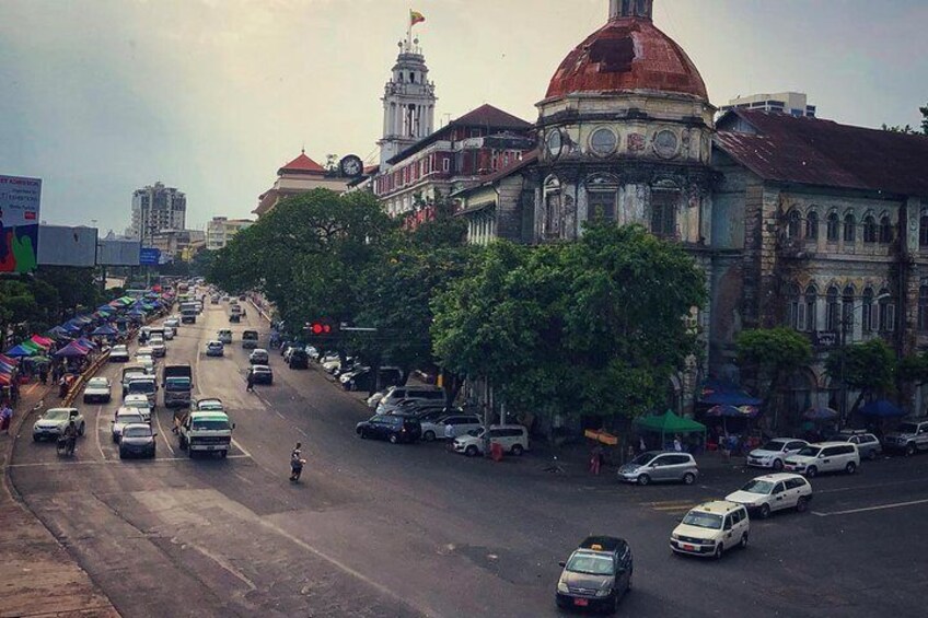 Downtown Yangon