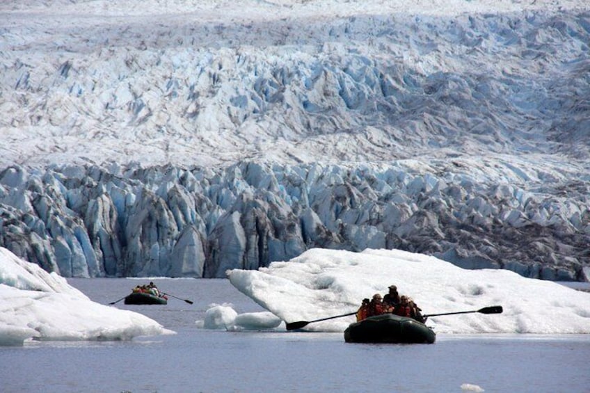 Spencer Iceberg Float Rafting at Spencer Glacier- 2018