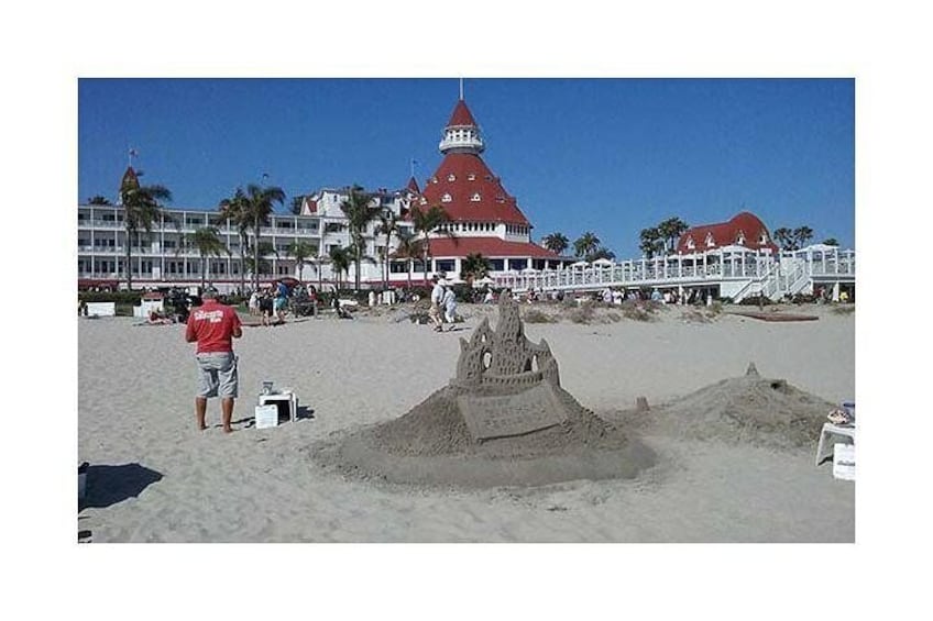 Always Sand Art on Coronado Beach