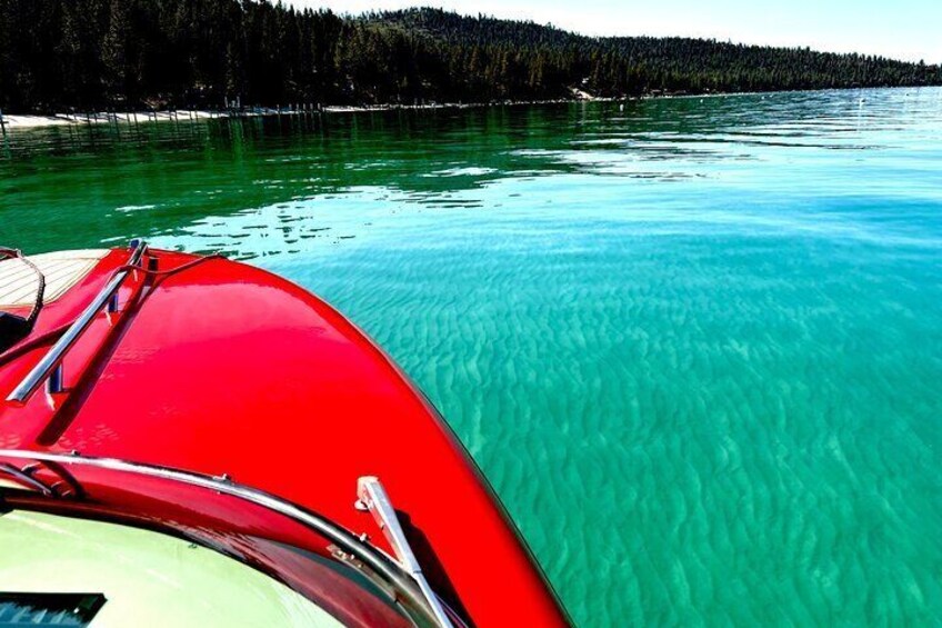 Private Boat Charter on Lake Tahoe with Captain Half Day