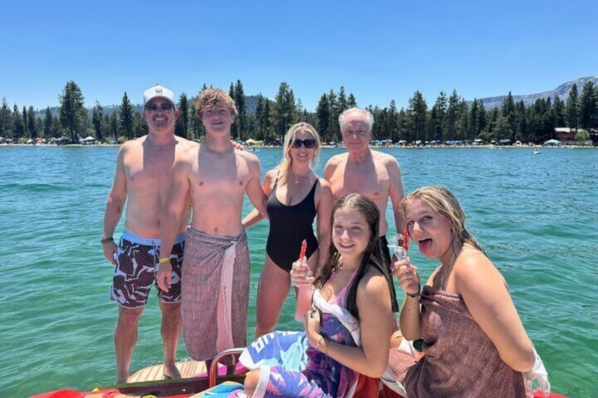Private Boat Charter on Lake Tahoe with Captain Full Day