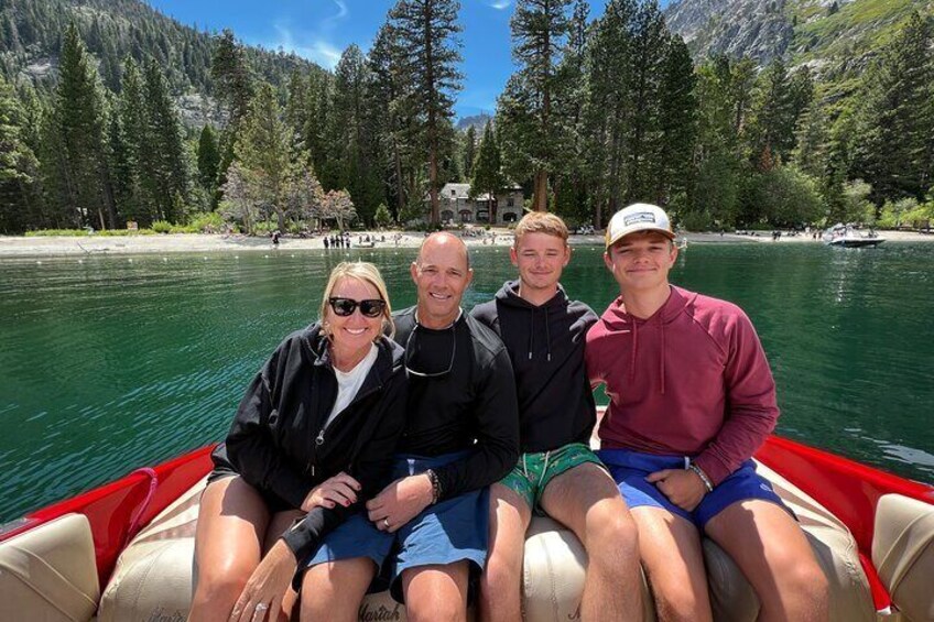 Private Boat Charter on Lake Tahoe with Captain Half Day