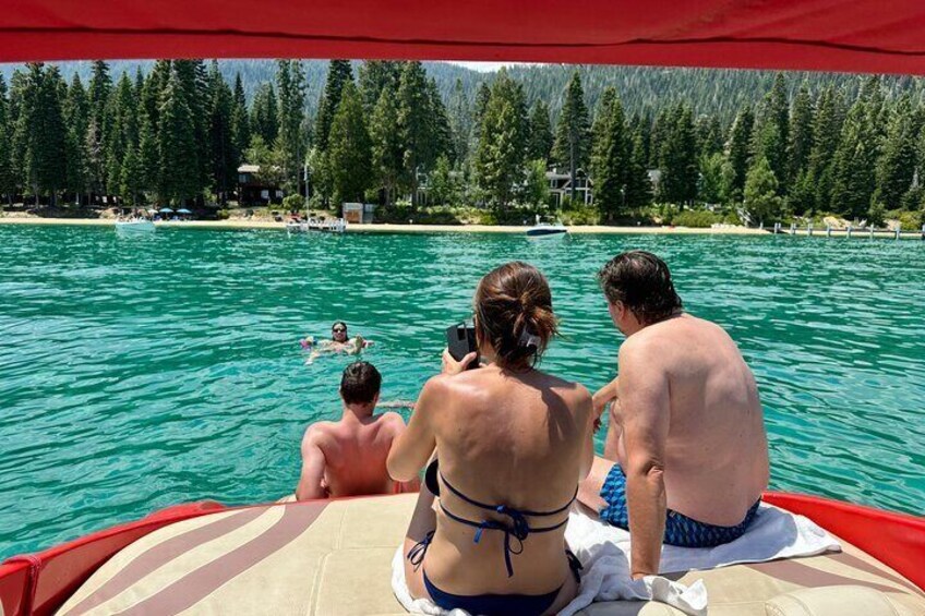 Private Boat Charter on Lake Tahoe with Captain Full Day
