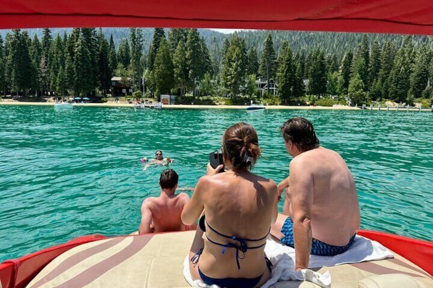 Private Boat Charter on Lake Tahoe with Captain Full Day